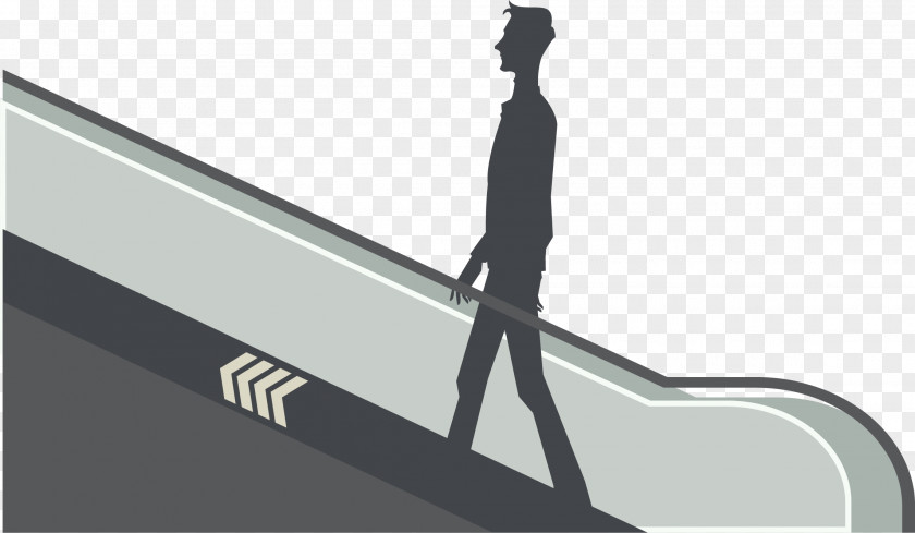 Take The Escalator Upstairs Euclidean Vector PNG