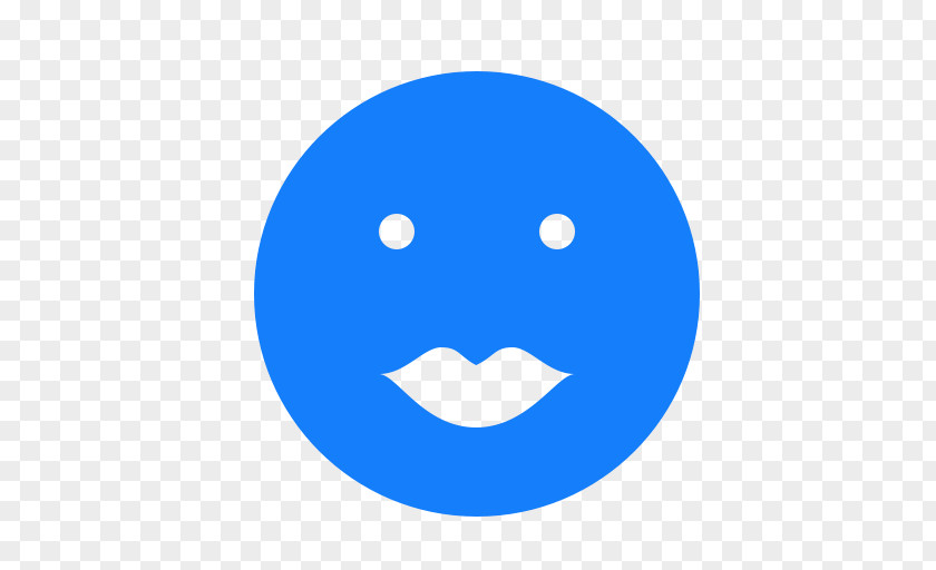 Caressing Smiley Blue PNG