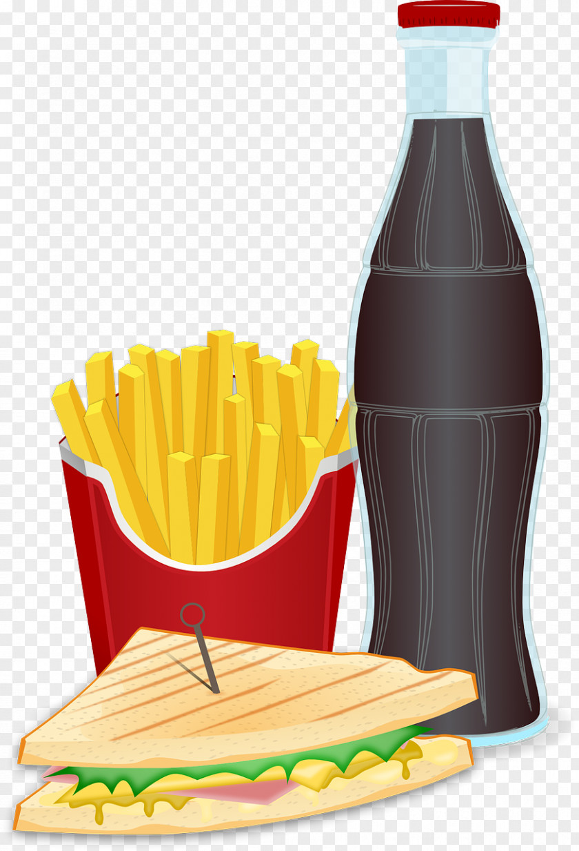 Coca Cola Fizzy Drinks French Fries Hamburger Cheeseburger Coca-Cola PNG