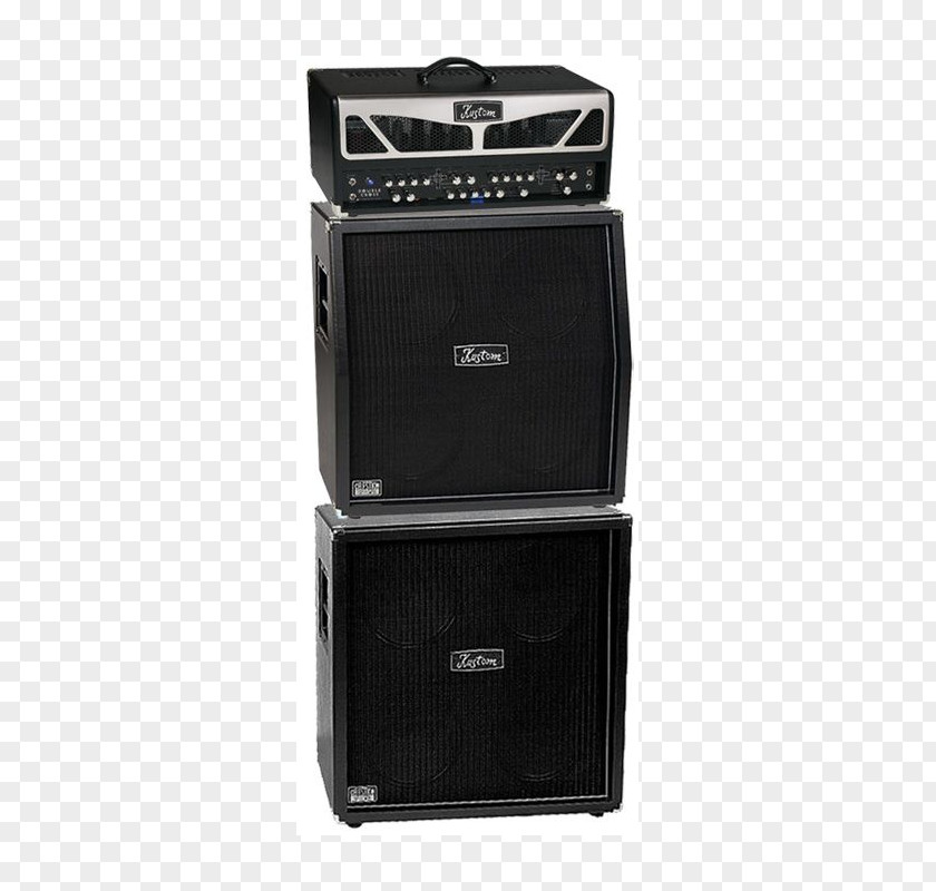 Guitar Amplifier Audio Kustom Amplification Sound Box PNG