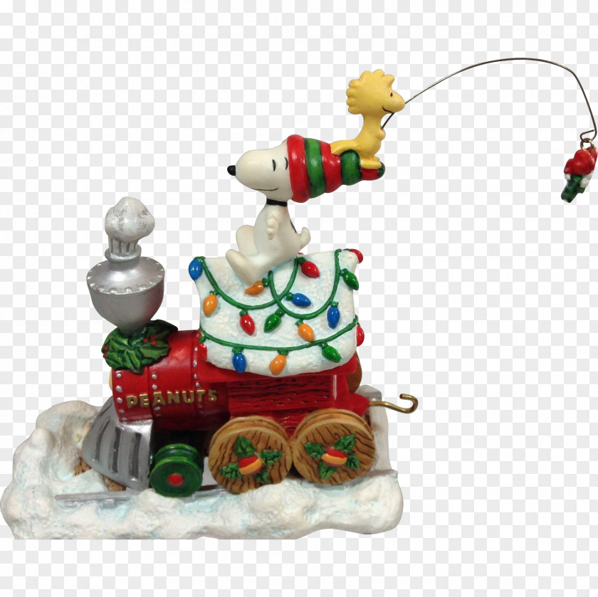 Peanuts Christmas Ornament Toy Decoration Figurine PNG