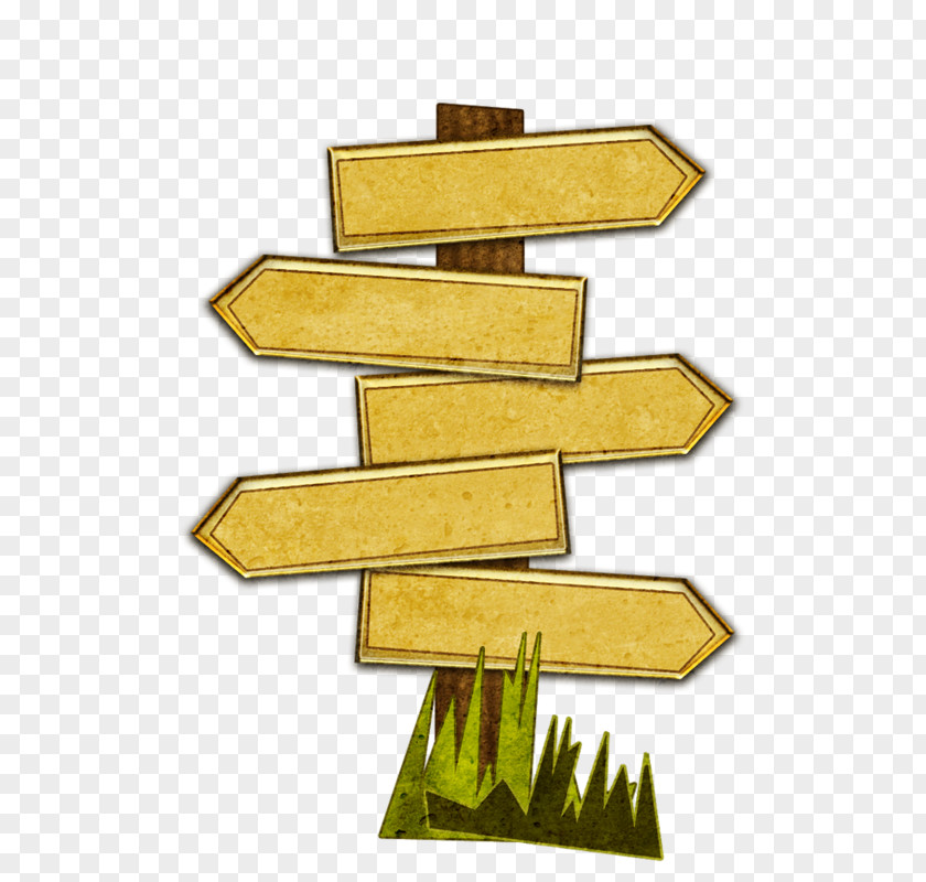 Wooden Road Signs Arrow Traffic Sign PNG