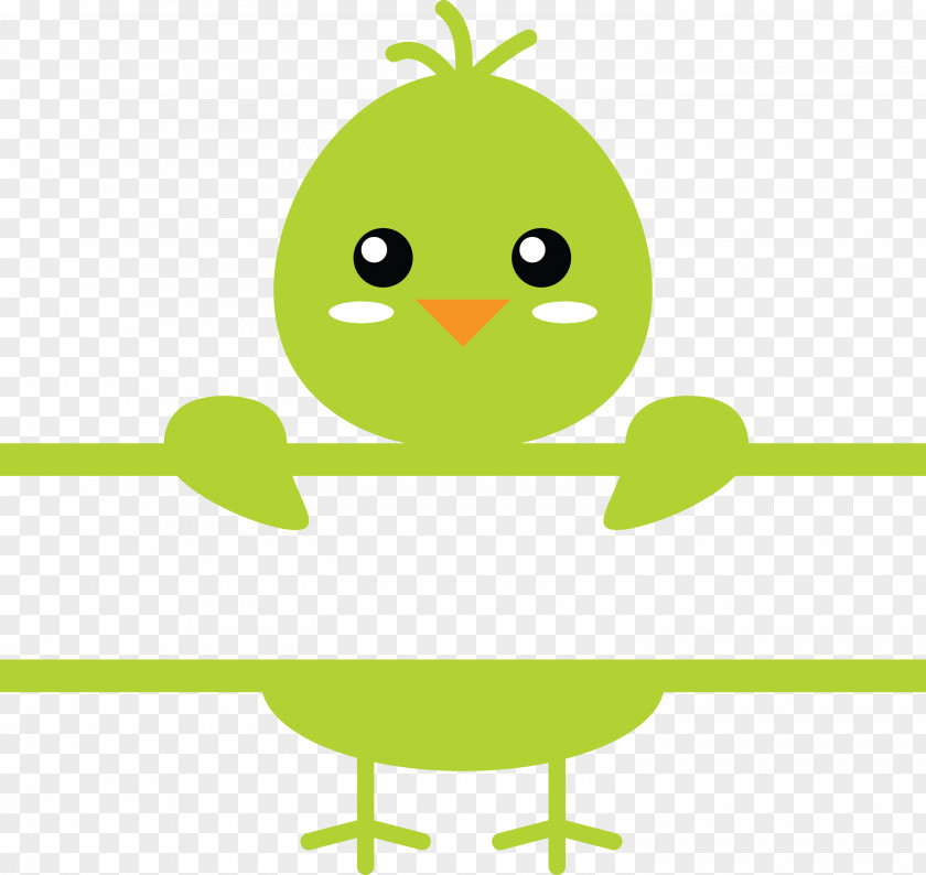 Chick Frame Easter Day PNG