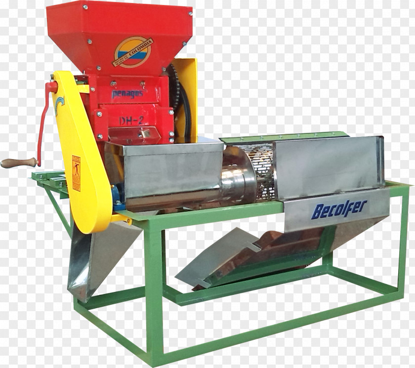 Coffee Production Pulper Machine Mill PNG