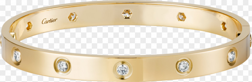 Gold Bracelet Love Cartier Jewellery Earring PNG