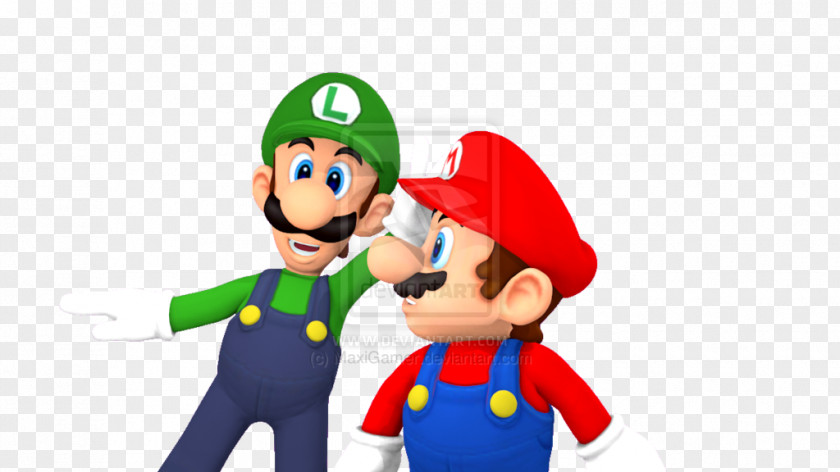Luigi Mario & Luigi: Superstar Saga Series 3D Computer Graphics Blender PNG