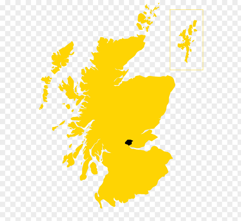 Map Scotland Vector PNG