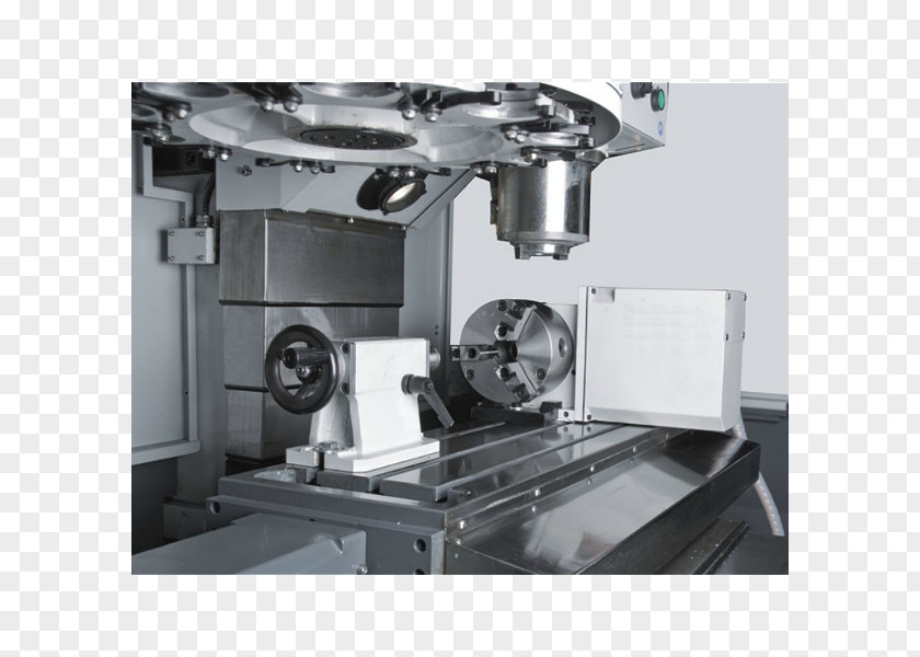 Milling Machine Computer Numerical Control Machining Tool PNG