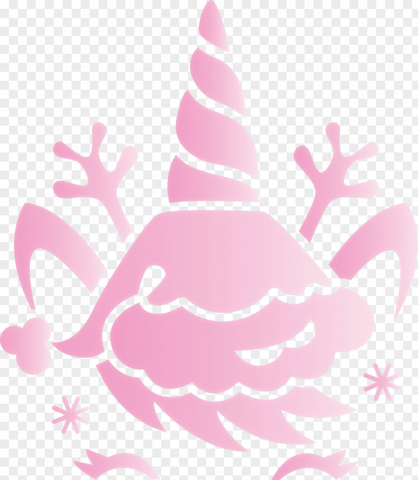 Unicorn Christmas PNG