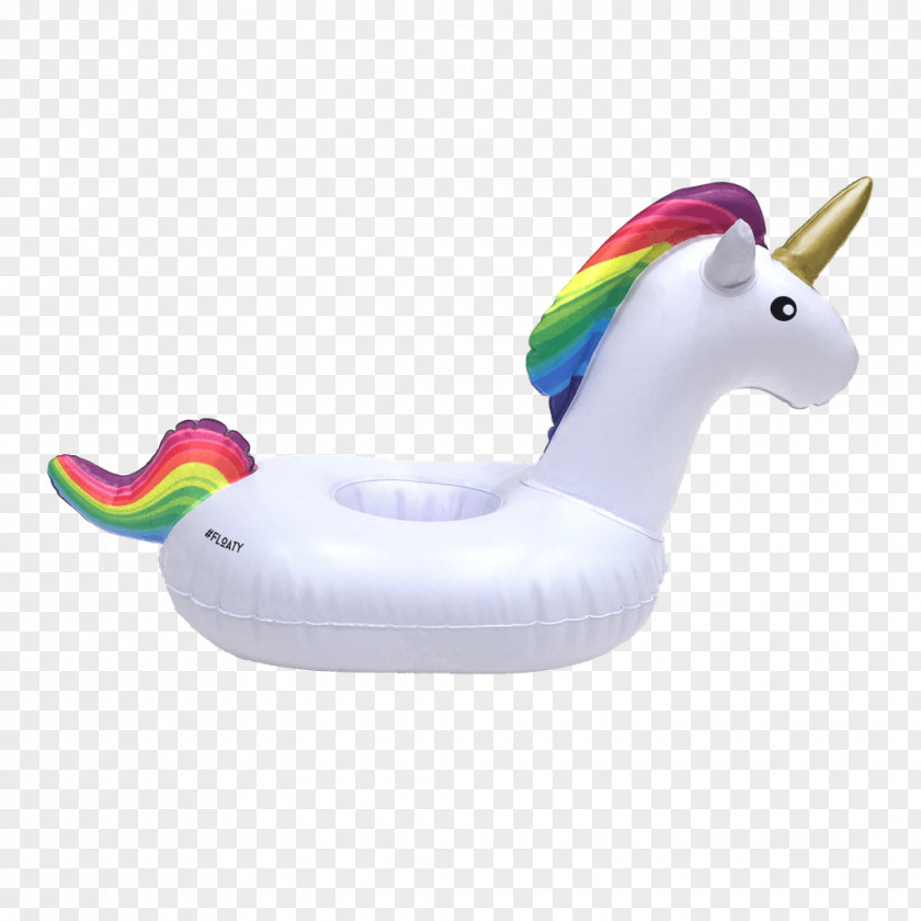 Unicorn Inflatable Drink Cup Holder PNG