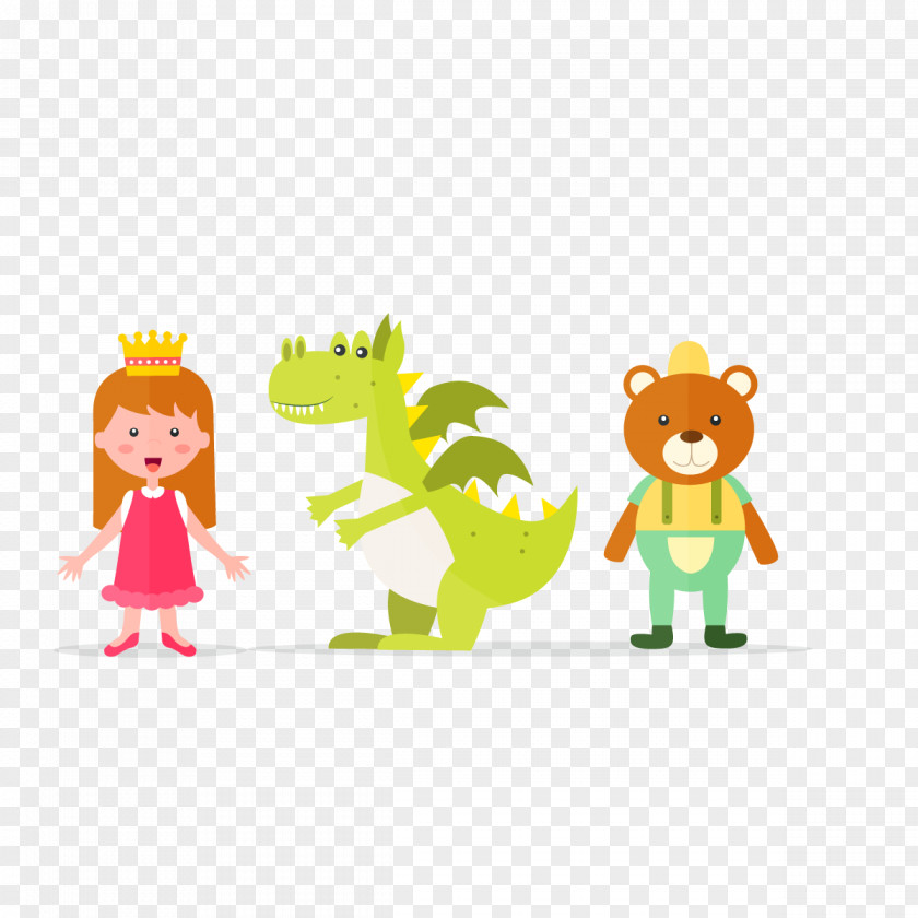 Vector Fairy Princess Tale Cuento Infantil Euclidean Short Story PNG