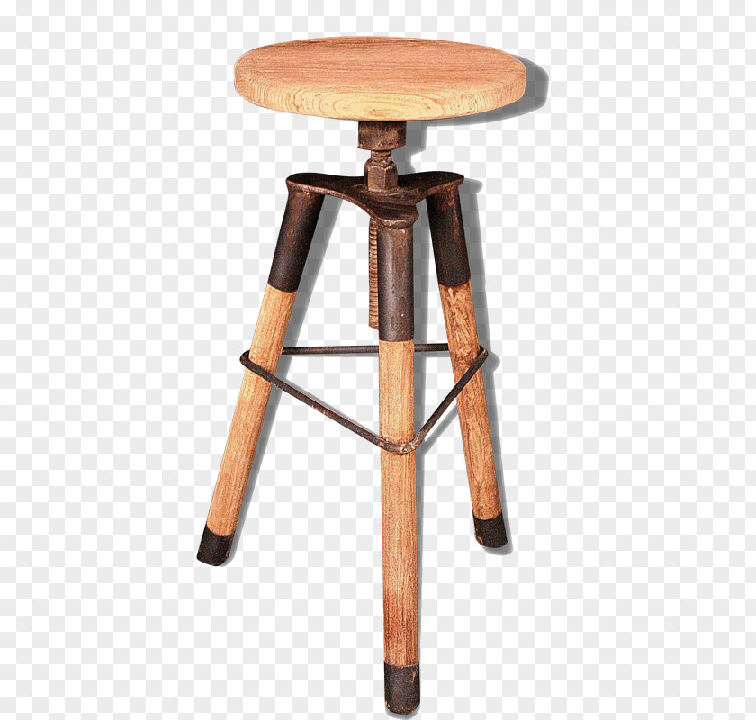 Chair Bar Stool Wood PNG