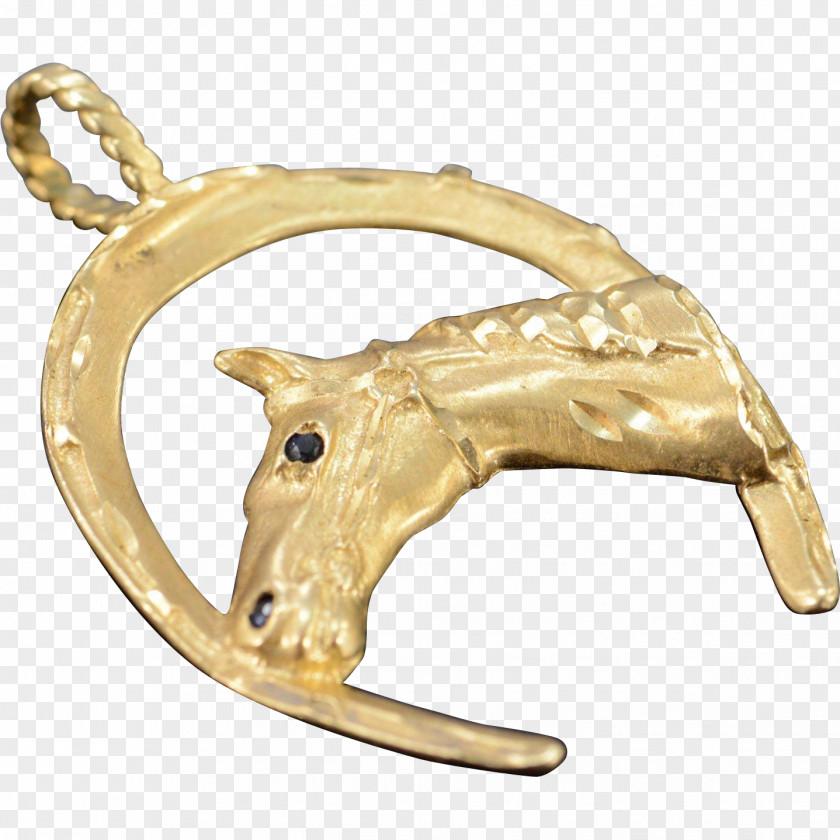 Horseshoe Jewellery Cattle Gold Metal Clothing Accessories PNG