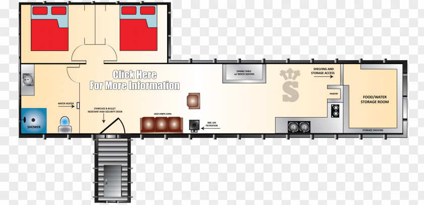 House Storm Cellar Floor Plan Bunker Safe Room Bomb Shelter PNG