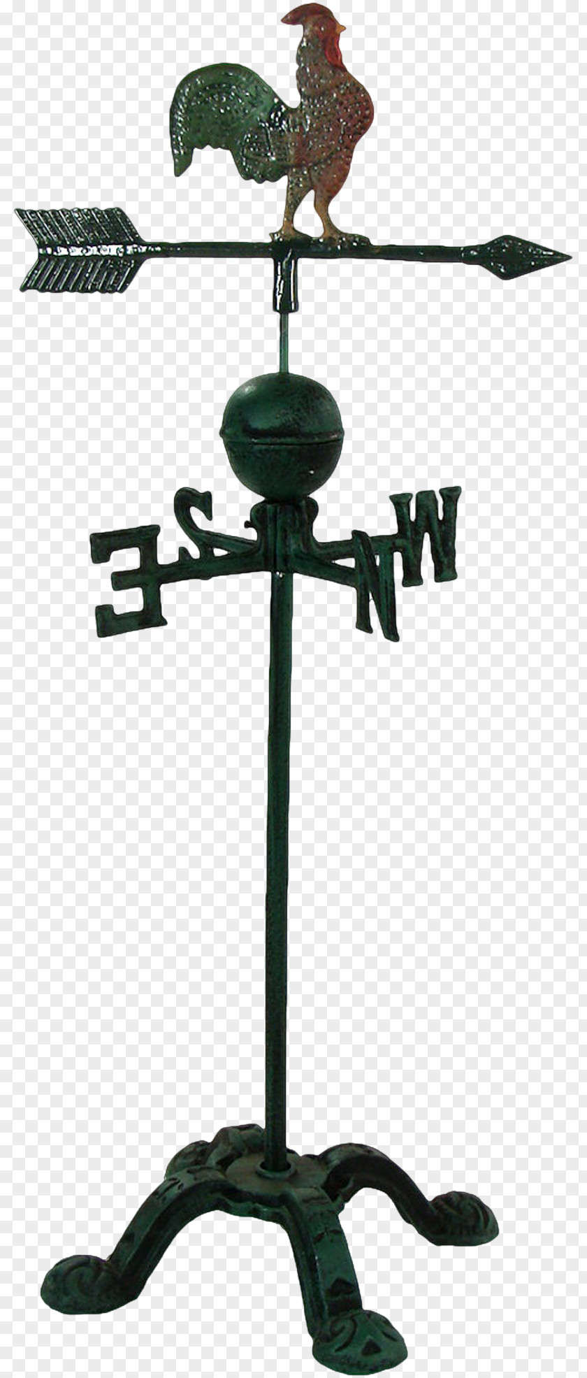 Jade Collection Like Chicken Weather Vane Iron PNG