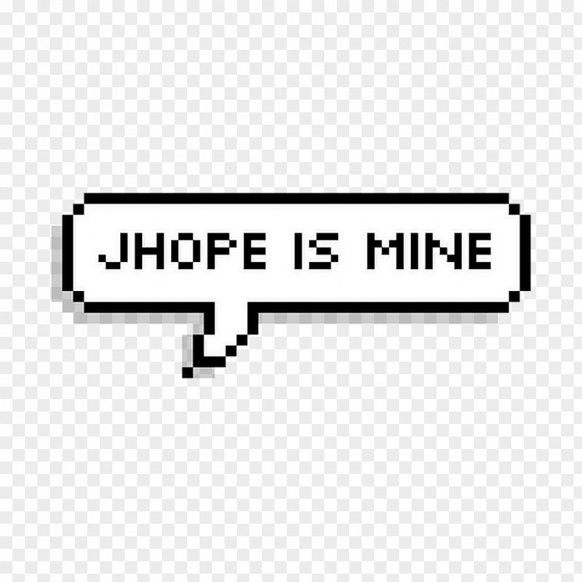 Jhope Flag Text Tumblr Speech Balloon Instagram PNG