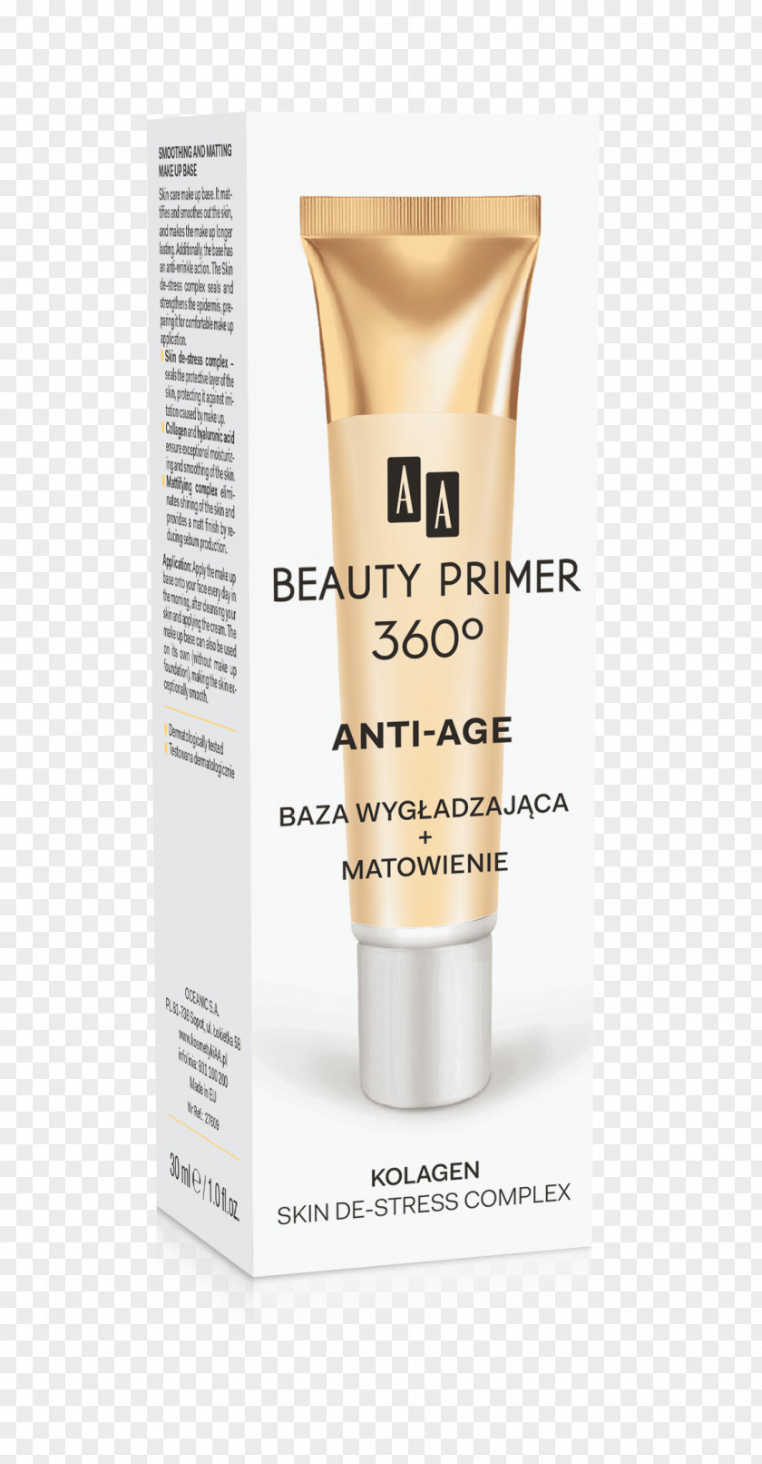 Primer Makijaż Skin Cosmetics Krem Drugstore PNG