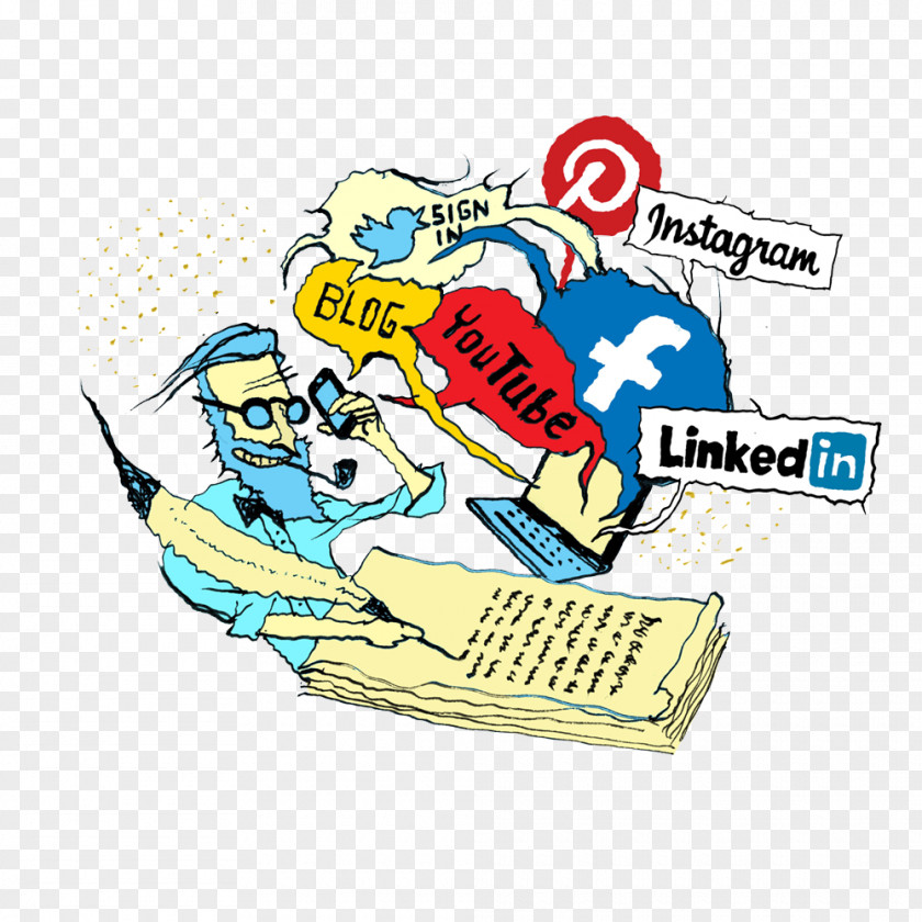 Social Media Author Book Writer PNG
