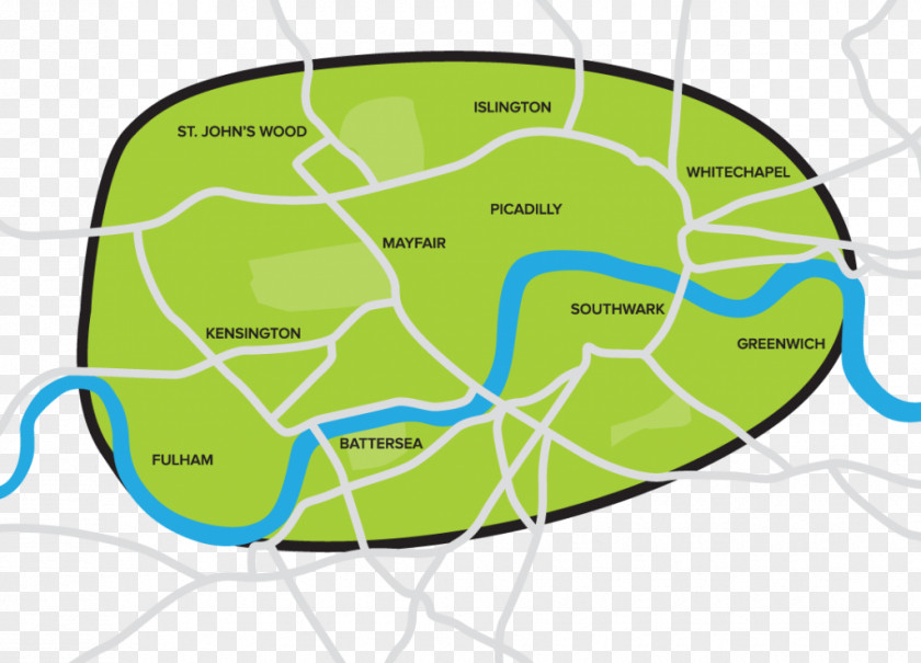 Central London Fare Zone 1 Underground Zones 2 PNG
