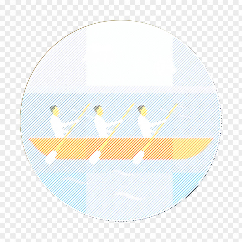 Rowing Icon Boat Teamwork And Organization PNG