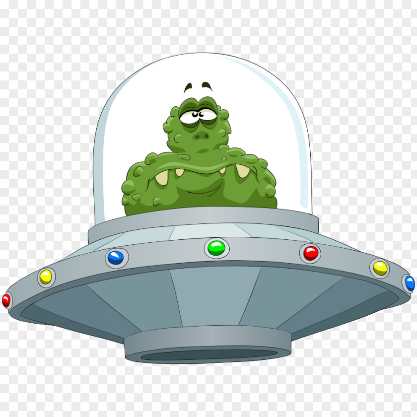 Vector UFO Aliens On Unidentified Flying Object Extraterrestrials In Fiction Royalty-free Illustration PNG