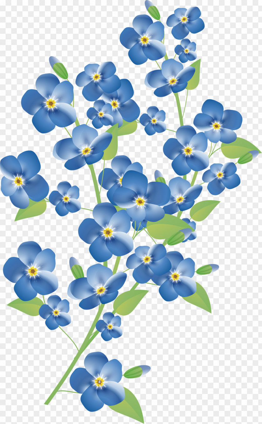 Blue Flowers Royalty-free Stock Photography Clip Art PNG