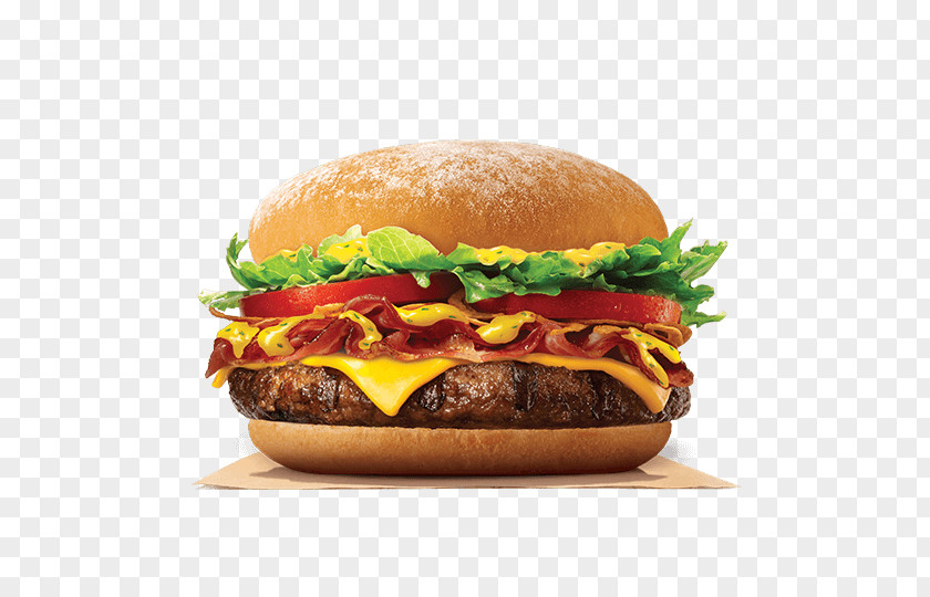 Bacon Cheeseburger Whopper Hamburger Burger King PNG