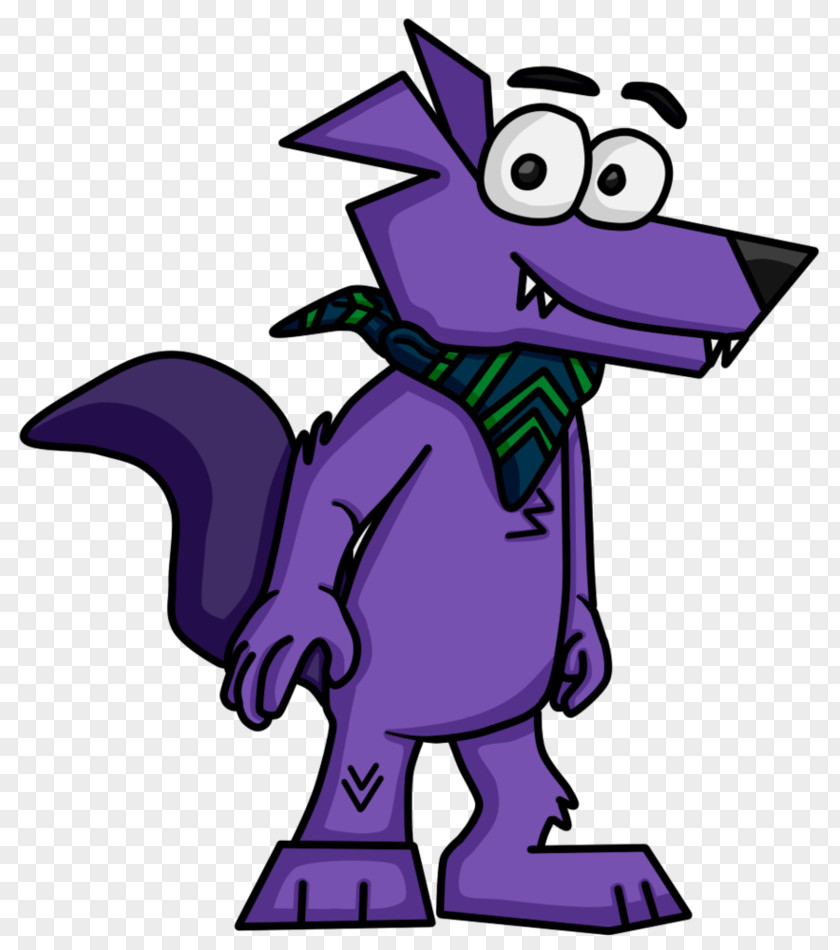 Exploring Mysteries Clip Art Character Cartoon Purple Animal PNG