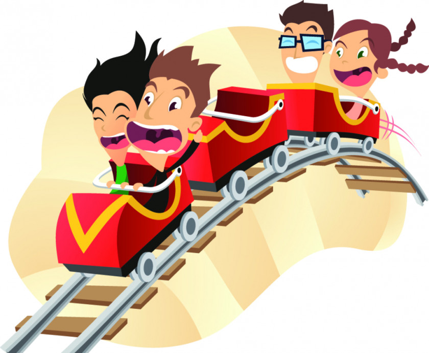 Silhouette RollerCoaster Tycoon World Amusement Park Roller Coaster PNG
