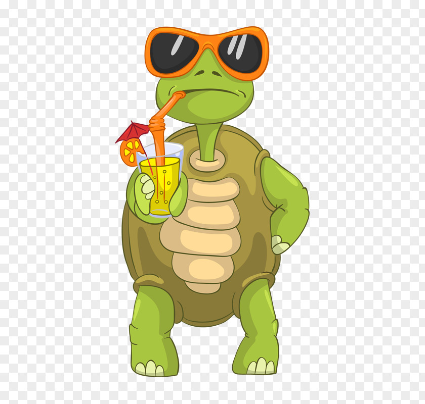 Turtle Drink Clip Art PNG