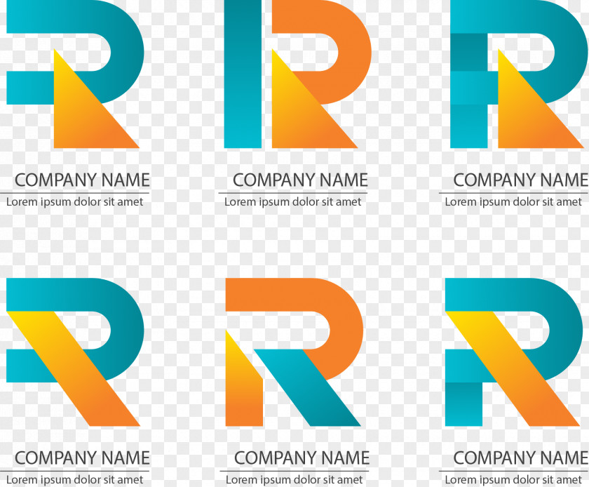 Vector Hand-painted R Alphabet Icon PNG