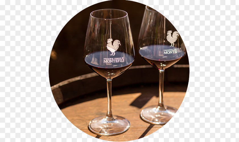 Wine Glass Vecchie Terre Di Montefili Chianti DOCG Sangiovese PNG