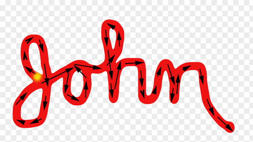 Writing Brush Logo Font PNG