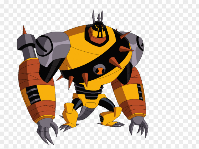 Ben 10 Omniverse Four Arms Cartoon Upchuck DeviantArt PNG