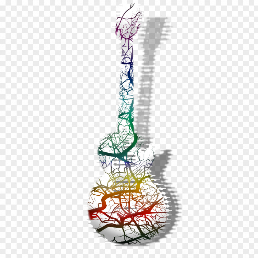 Creative Guitar Bass Musical Instrument PNG
