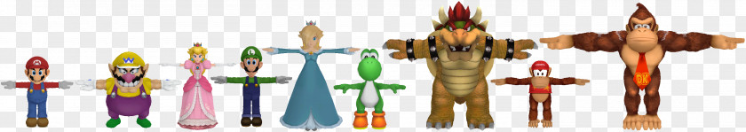 Donkey Kong Mario Luigi Rosalina Princess Daisy PNG