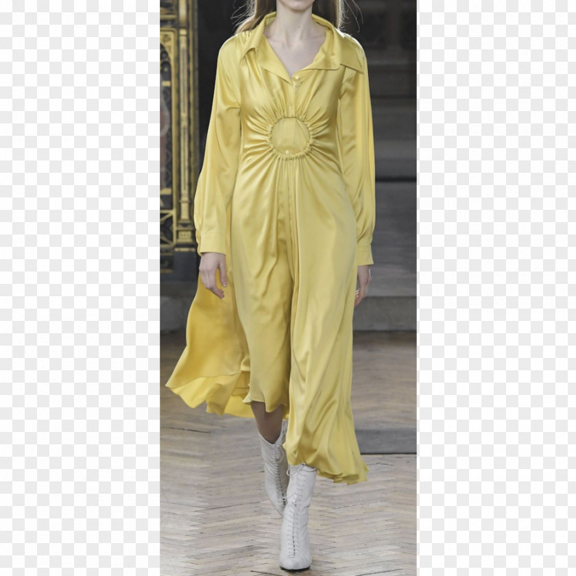 Flying Silk Fabric Paris Fashion Week Ready-to-wear London Dress PNG