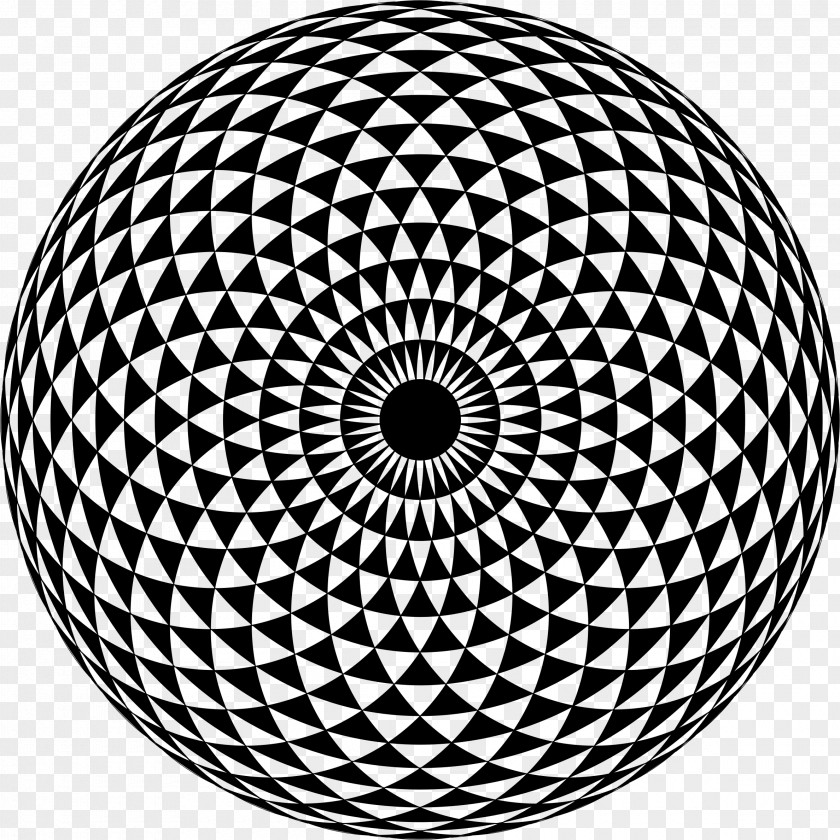 Fractal Geometry Mandala Sacred PNG