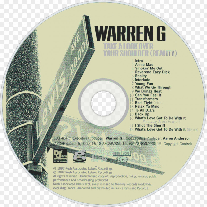 Gfunk Classics Vol 1 2 Compact Disc Regulate...G Funk Era Take A Look Over Your Shoulder G-funk PNG