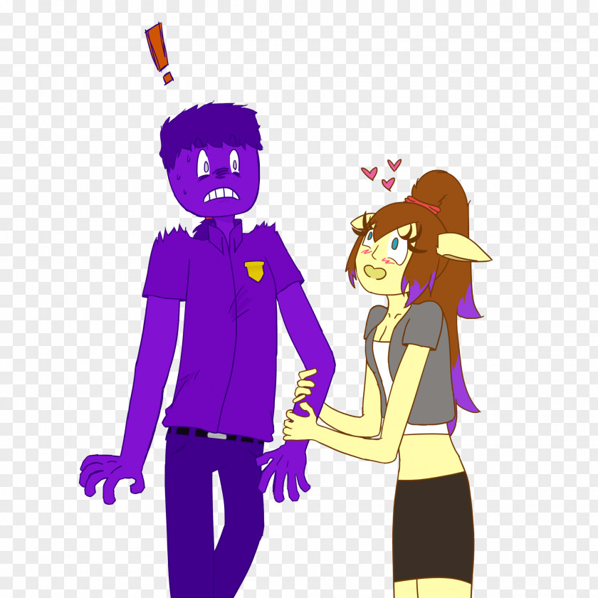 Sketch Heart Five Nights At Freddy's 2 YouTube Purple Friendship Drawing PNG