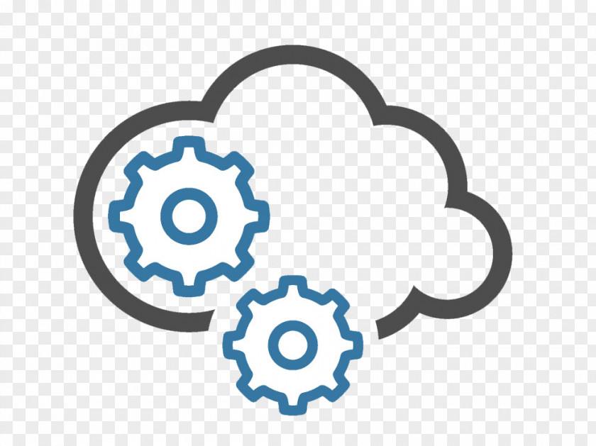 Cloud Computing Flat Design PNG
