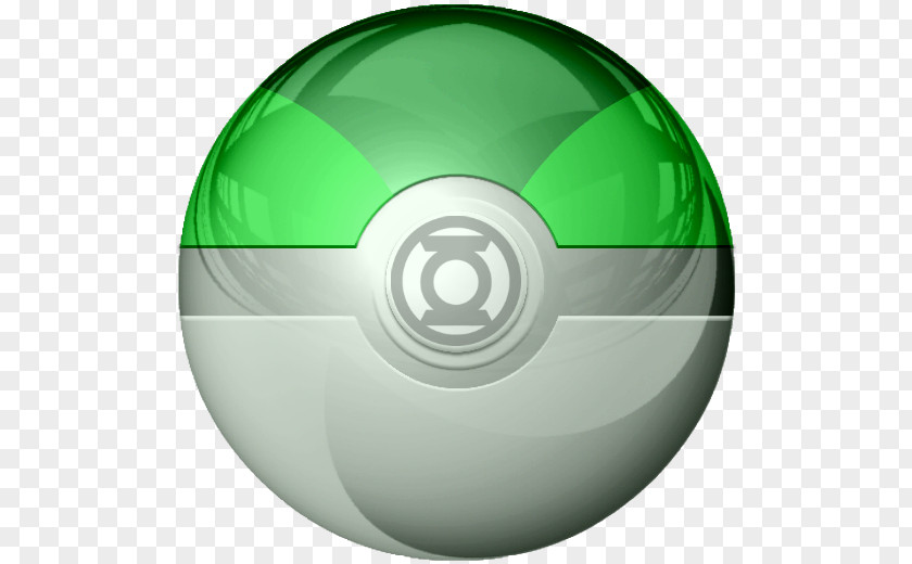 Lantern Green Poké Ball Justice League DC Comics PNG