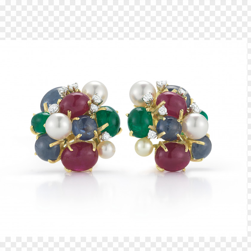 Sapphire Earring Jewellery Ruby Gemstone Emerald PNG