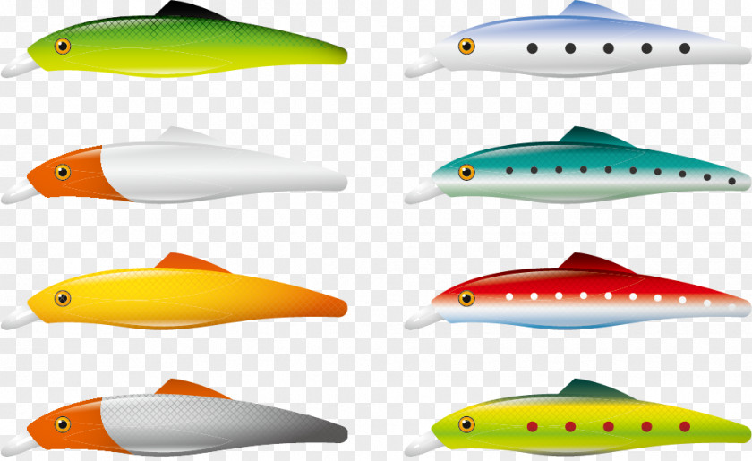 Vector-headed Hook Fly Fishing Lure Fish Illustration PNG