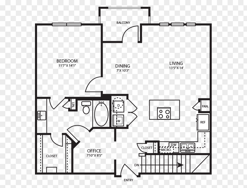 Apartment Balcony Ovation Sevona Avion Downtown Dallas Renting PNG