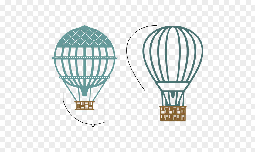 Balloon Paper Hot Air Sizzix Steampunk PNG