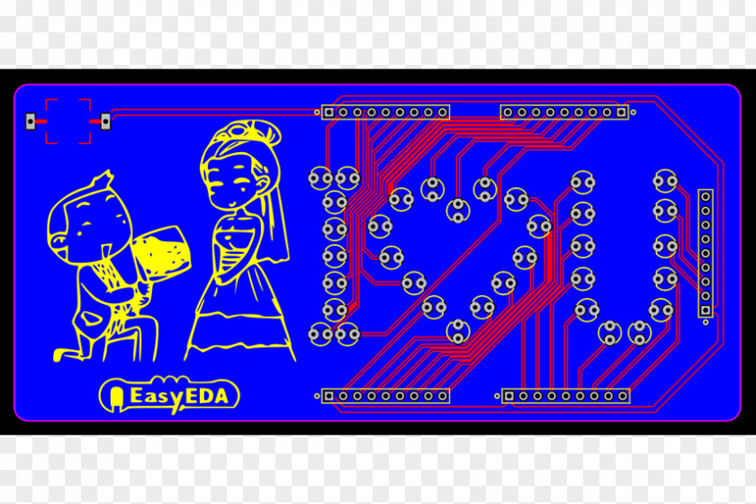 Eagle Printed Circuit Board EasyEDA Electronic Simulation Design Automation PNG