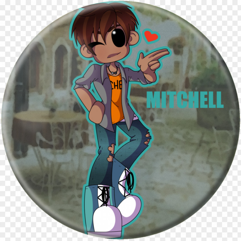 Mitchell Hope Cartoon Glasses PNG