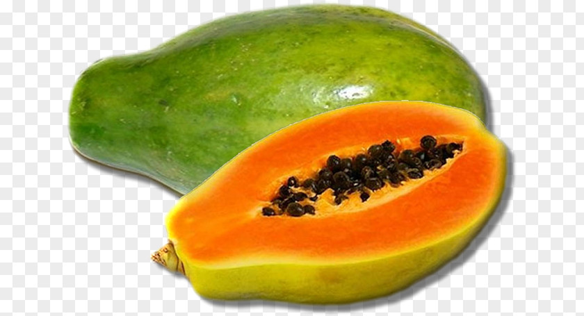 Papaya Transparent Background Tropical Fruit Food Mango PNG