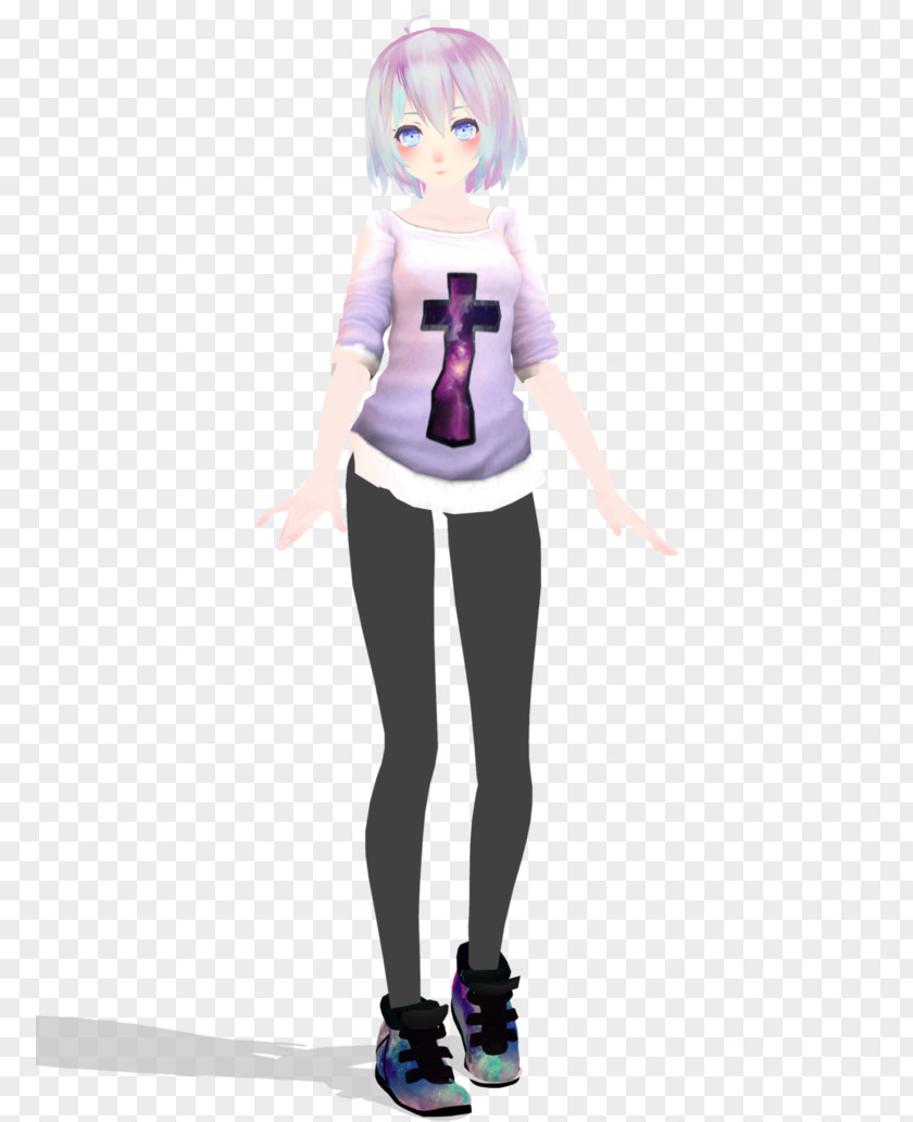 Pastel Goth DeviantArt Artist Leggings Shoe PNG